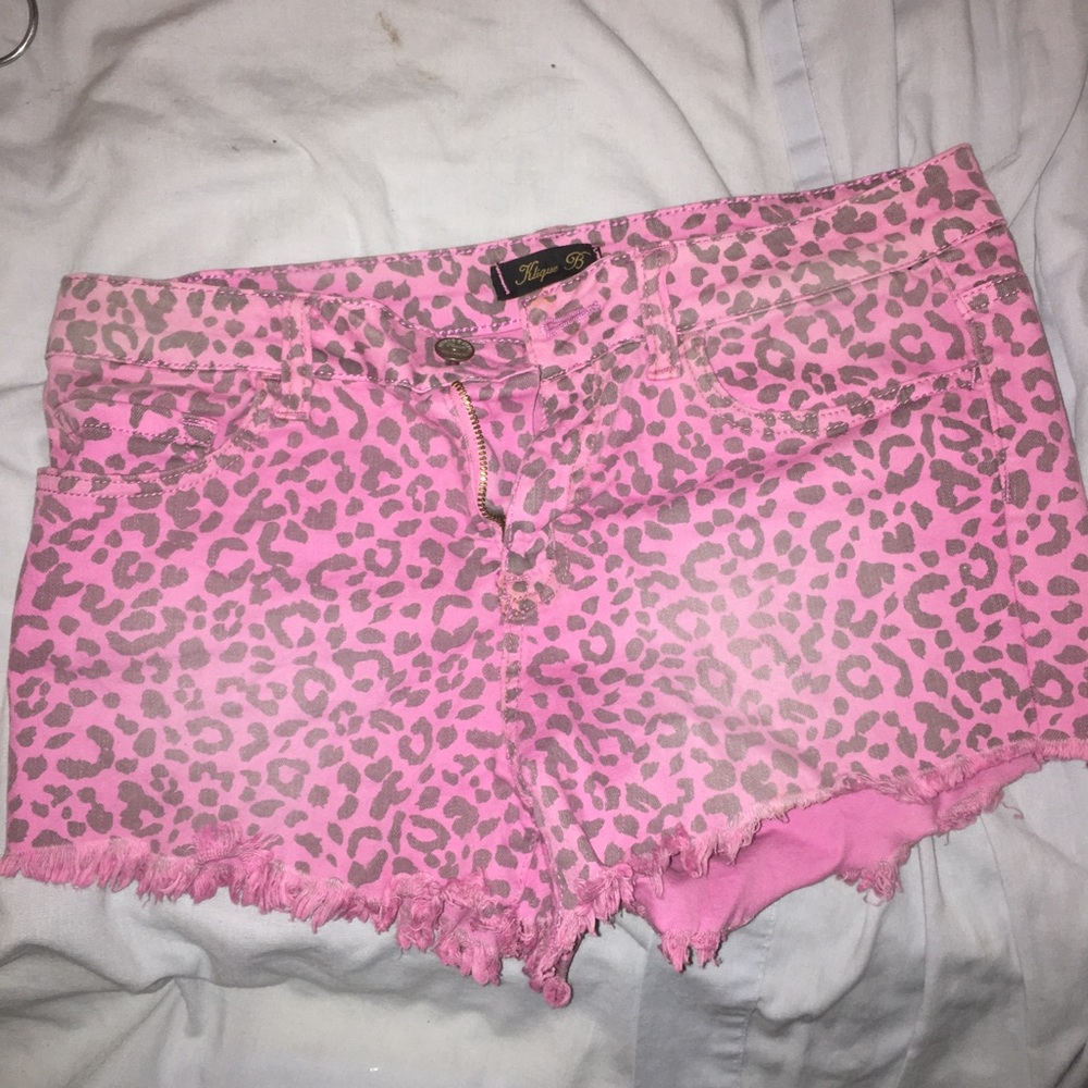 Cheetah shorts
